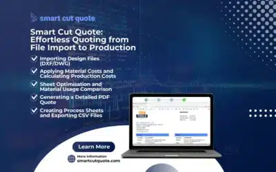 Smart Cut Quote: Effortless Quoting from File Import to Production