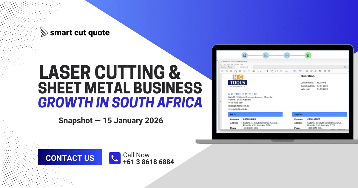 Laser cutting and sheet metal business growth in South Africa
